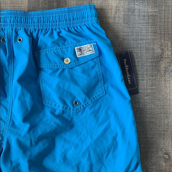 NWT Medium Polo Ralph Lauren swim trunks - Picture 5 of 6